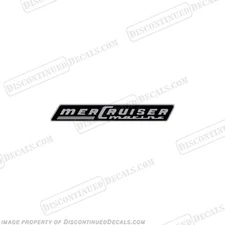 Fits Mercruiser Marine Decal 7" Long