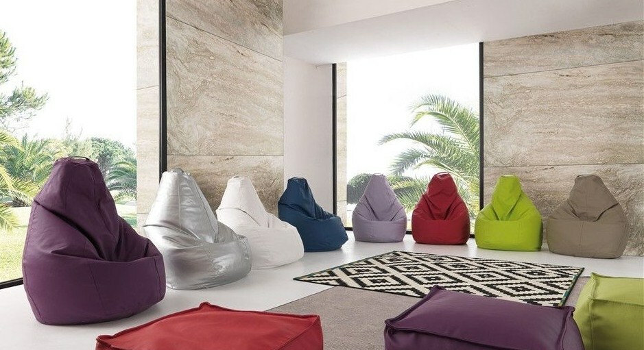 Bean Bag Pouf Morbidi Pouf Sacco Mondo Convenienza Poltrona