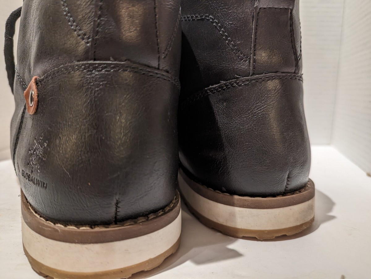 GLOBALWIN Mens Classic Lace Up Winter Water Resistant Chukka Boots Gray Size 12 Amazon.com: GLOBALWIN Mens 16402 Dk Brown Classic Lace Up  main image 2