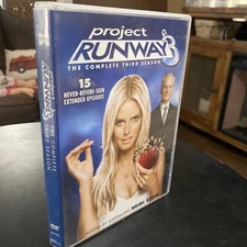 Project Runway: The Complete Third Season (DVD) please read description