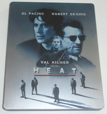 HEAT CANADA BLU-RAY STEELBOOK NEUWERTIG / LIKE NEW INSIDE ARTWORK! DEUTSCHER TON