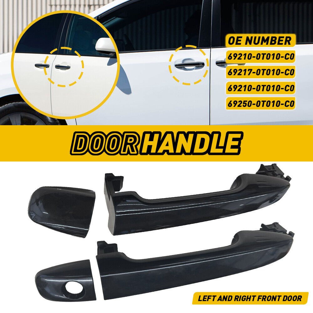 Exterior Door Handle For 09-12 Toyota Venza 2011-2015 Sienna Front Left Right