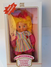 VINTAGE GESCHWÄTZPUPPE MARKE EFFE MADE IN ITALY