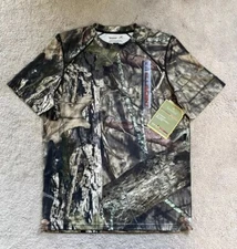 NEW Terramar 2.0 Stalker IntelliScent Performance T Shirt MOSSY OAK CAMO SMALL