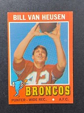1971 Topps - Billy Van Heusen #9 (RC)  EX/EX-MINT
