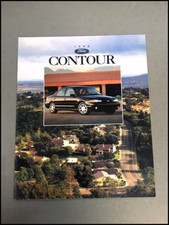 1996 Ford Contour 18-page Usa Original Car Dealer Sales Brochure Catalog