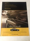 1998 Oldsmobile Intrigue Vintage Print Ad Advertisement pa17