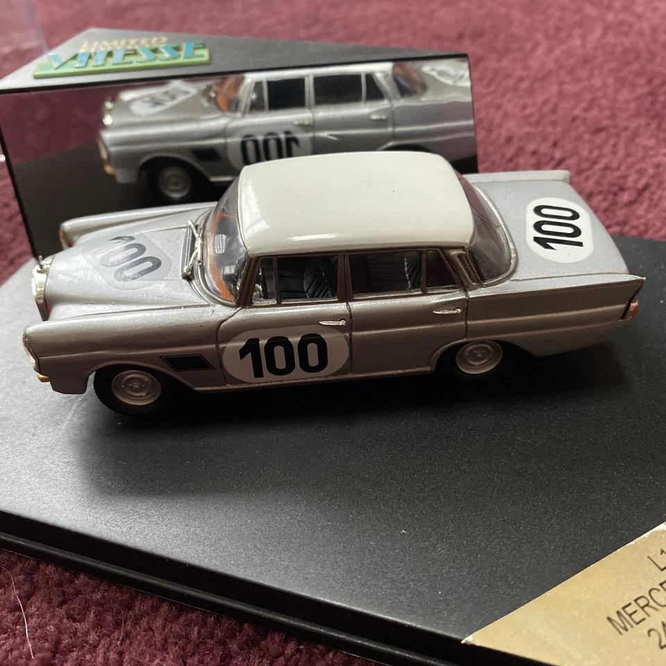 MERCEDES 300SE #100 24H SPA 1964 VITESSE L159 1:43 1105 из 3000 - Изображение 3 из 4