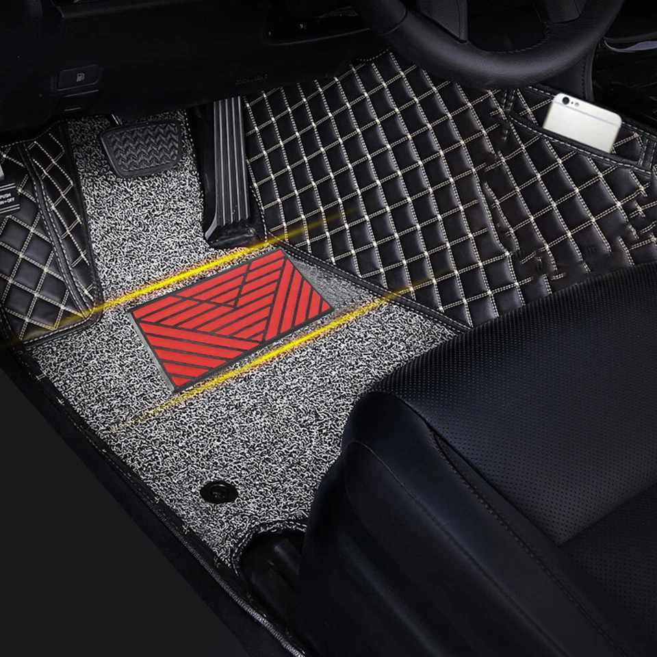 Universal Auto Car Floor Carpet Mat Patch Foot Heel Plate Pedal Pad Accessories — 第 2/4 张图片