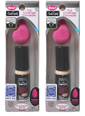 Physicians Formula InstaReady Full Coverage SPF 30 Concealer, Light (2 Pack)