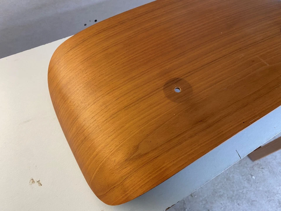 L Eames Herman Miller Lounge chair headrest wood panel walnut vintage L - Photo 3/4