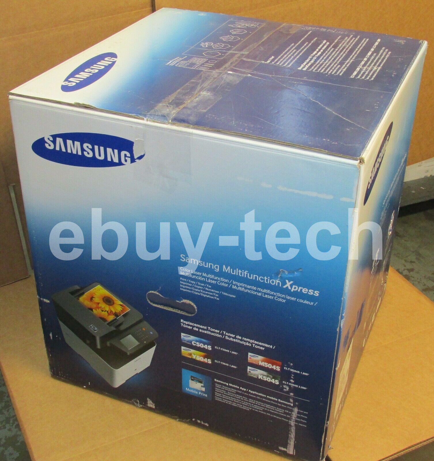 samsung xpress c1860fw wireless color laser printer