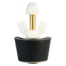8 Winter Plug Blow Thru With Schrader Valve For 1.5 Inch Pipe - Choose Quantity