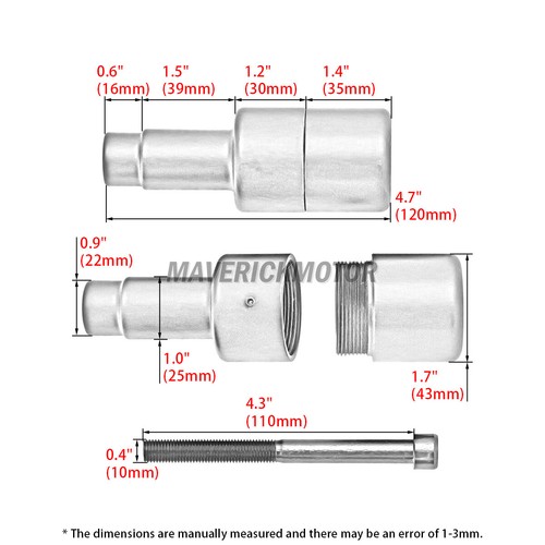 FRAME SLIDER PROTECTOR FOR 2008-12 SUZUKI HAYABUSA GSX1300R GSXR 1300 GSX 1300R - Picture 4 of 20