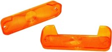 Parking Lamp Lens 1965 Chevelleel Camino Pair