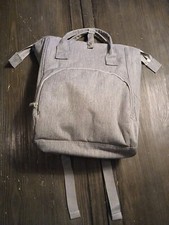 Enfamil Grey Wonder Baby Backpack-Versatile Insulated Formula/Cooler/ Diaper Bag