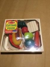 Melissa  Doug Cutting Food 25 Pieces Factory SEALED