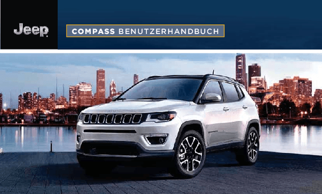 Jeep Compass Bedienungsanleitung 2017 2018 2019 Betriebsanleitung Deutsch Ebay