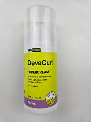 DevaCurl SuperCream Rich Coconut-Infused Definer | Hydra-Definition Blend