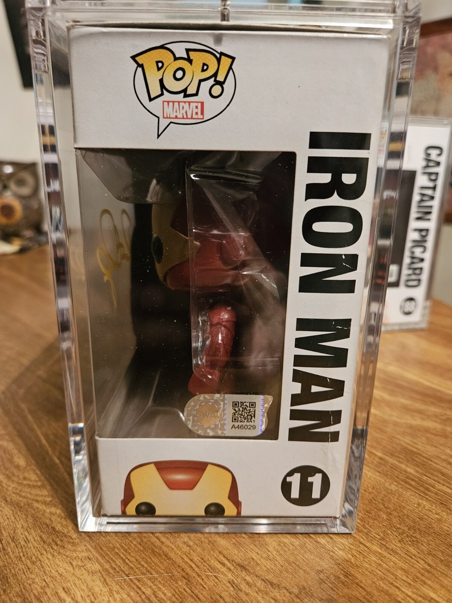 funko pop SWAU公式サイン　ロバートダウニーJr. Robert Downey Jr. as Iron Man in Iron Man 2 (SWAU) Signed