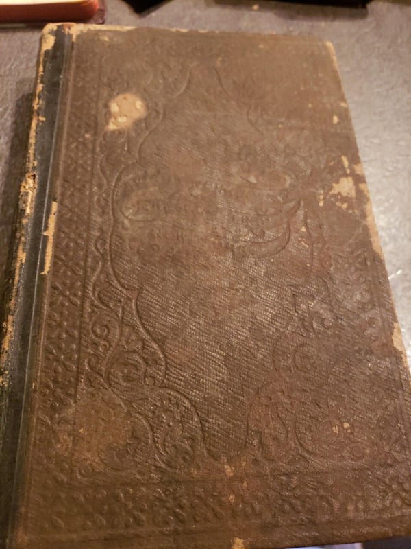 SANDERS SCHOLL READER 1864  FOURTH BOOK   HISTORICAL bx731