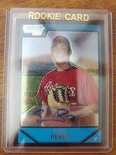 2007 Bowman Chrome Sergio Perez autograph Rookie #BC228 auto RC!