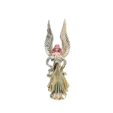 12" Peaceful Metallic Gold Praying Angel Figure Classic Christmas Decor