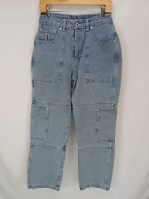 THE RAGGED PRIEST ORGANIC COMBAT JEAN LIGHT BLUE WOMENS SIZE 30