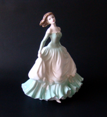 1992 Coalport Ladies Of Fashion Twenty-One Today Art Figurine