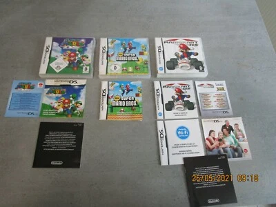 Lot de 3 boîtes vides Mario / avec notices / Nintendo DS - Photo 1/4