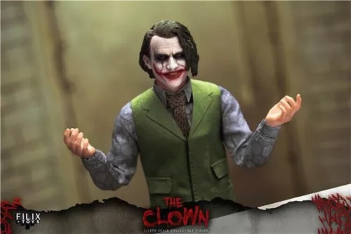 FILIX TOYS FX004 1/12 Joker Heath Ledger 6" Action Figure in stock - Picture 16 of 24