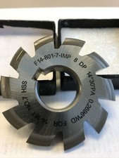 Involute Gear Cutter 8DP 14.5 PA 7