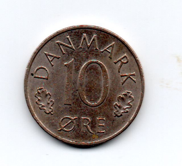Denmark 1987, The crowned monogram of Margrethe II, 10 ØRE 2