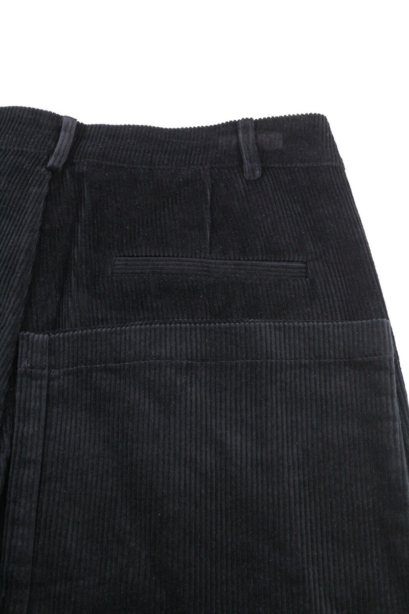 JOHN RICHMOND Men Trousers M Black Corduroy Straight Fit JOHN RICHMOND Men Trousers M Black Corduroy Straight Fit