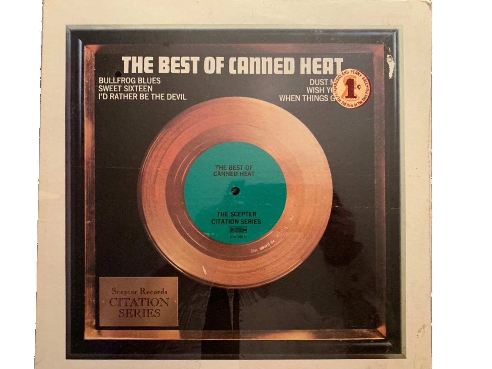 Discos de vinilo de rock de calor en Lata