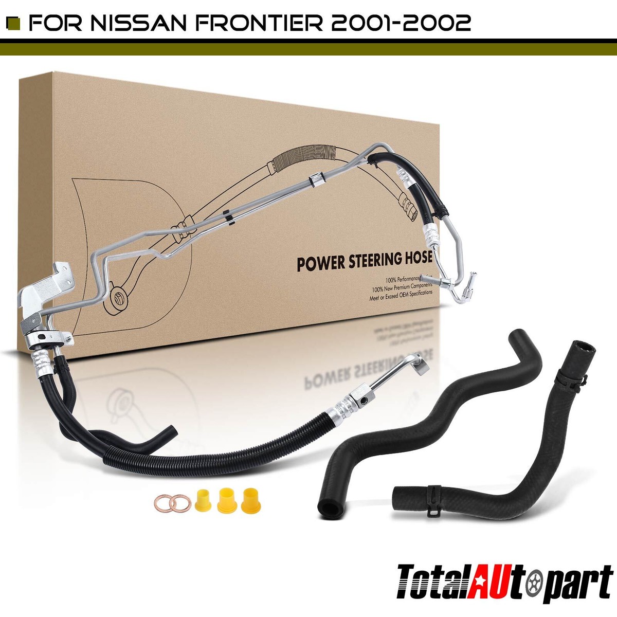 ボアソン様　リア Power Steering Pressure & Return& Reservoir Hose Assy for Nissan