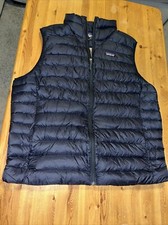Patagonia Piumino Maglione Gilet Nero Uomo Nuovo Con Etichette XXL $229