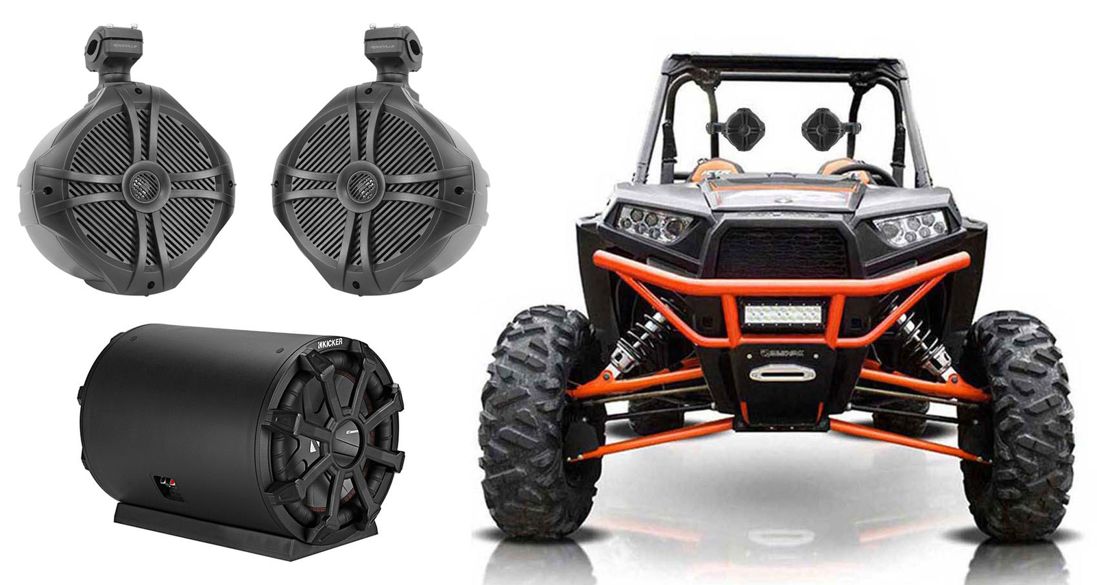 KICKER 46CWTB102 10 Сабвуферов В корпусе2 8 башенных динамиков RZRATVUTV