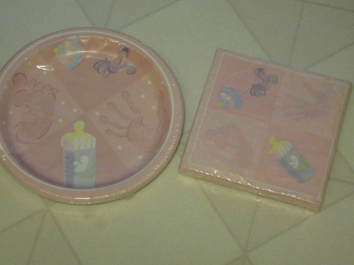Baby shower paper sale plates and napkins