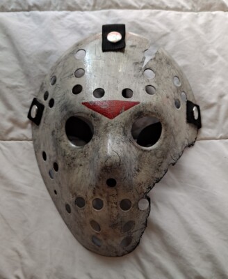 Jason voorhees Friday the 13th Part 7 Style mask custom hand painted