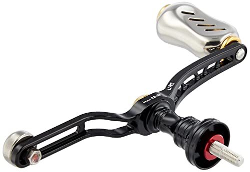 LIVRE Custom handle Union 52-58 Fino knob Balck Gold for Shimano 