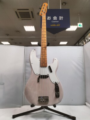 Squier CV50S P Bass MN WBL Electric Bass Guitar White Used Shipping From Japan