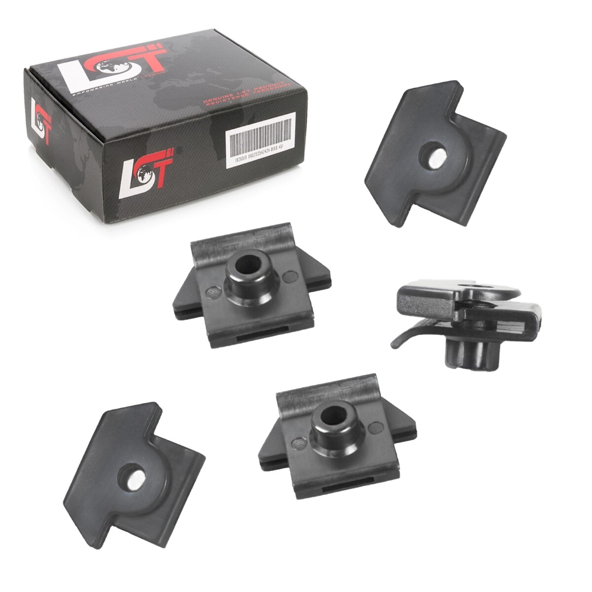 5x Wheel Arch Liner Fender Clamp Nut for NISSAN
