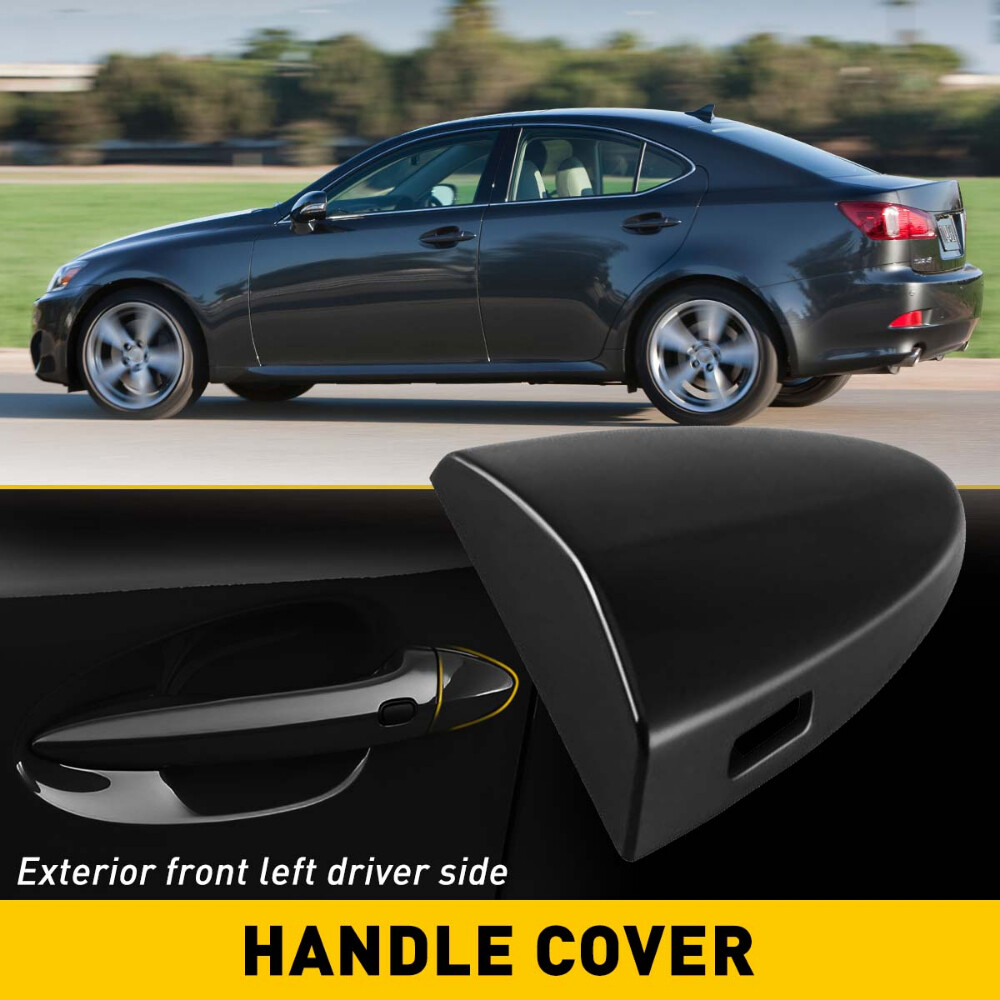 1/2Set For Lexus IS250 IS350 Front Left Ouside Door Handle Key Cover