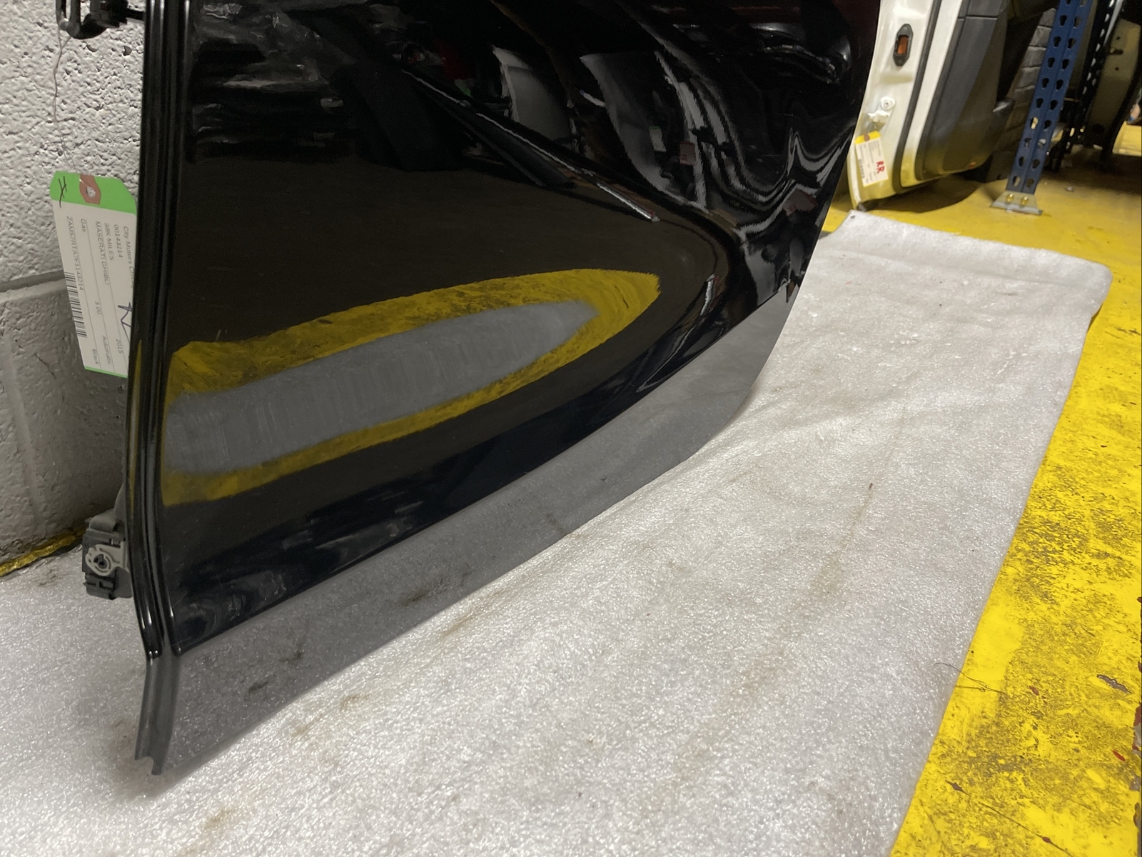 2014-2020 Maserati Ghibli Rear Left Driver Side Door Shell Panel Black Note OEM