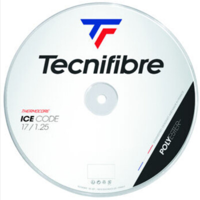 Tecnifibre Ice Code 200 Meter - 1,25mm - Tennis Saitenrolle Weiß NEU