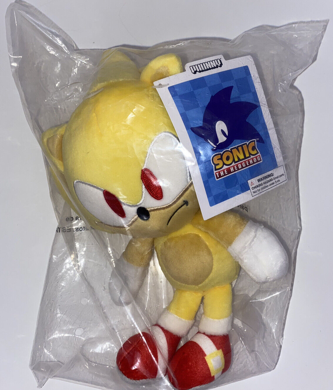 Sonic the Hedgehog Super Sonic Phunny Plush