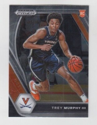 Trey Murphy III 2021 PANINI PRIZM DRAFT PICKS ROOKIE CARD #40 VIRGINIA