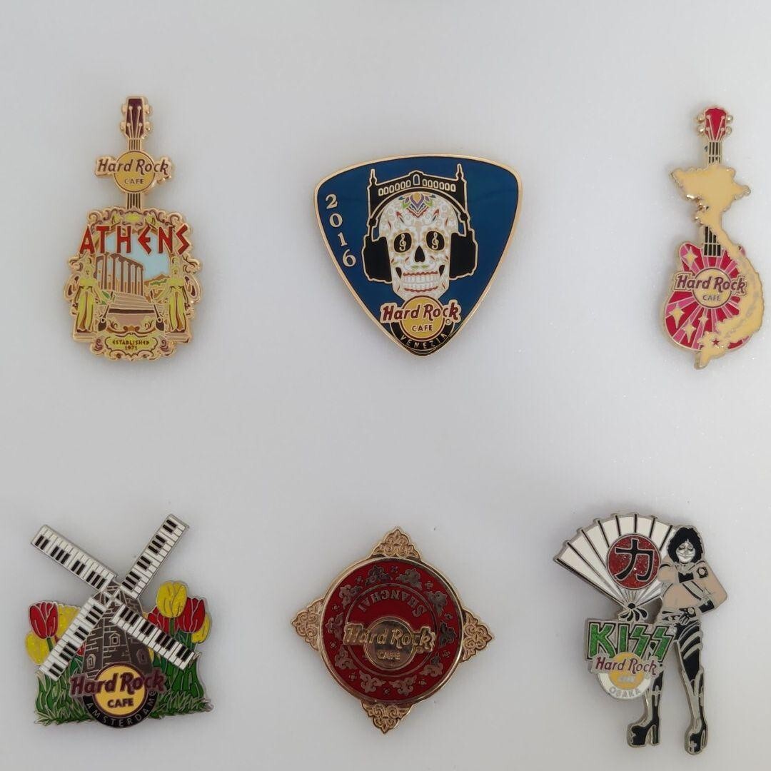 ハードロックカフェ ピン 16個セット Hard Rock Cafe Pins, set