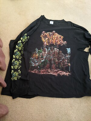 GWAR 2002 Blood Drive Tour Shirt Original Print - Size XXl vintage
